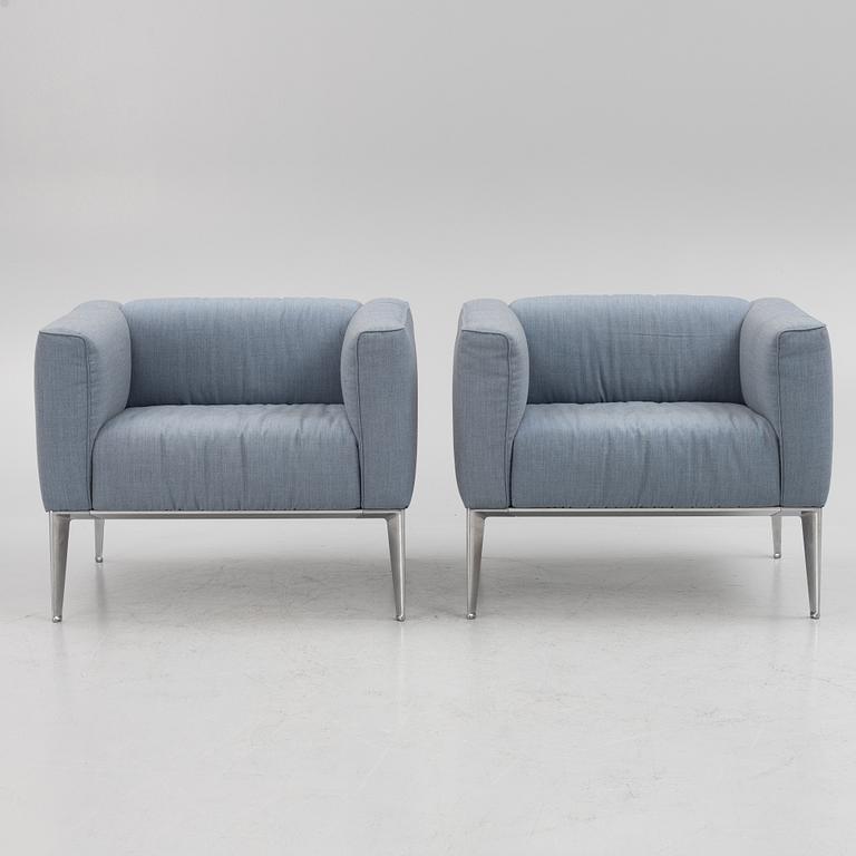 Jean-Marie Massaud, armchairs, a pair, 'Sean', Arper, Italy.