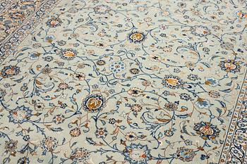 Carpet, Keshan, approx. 330 x 245 cm.