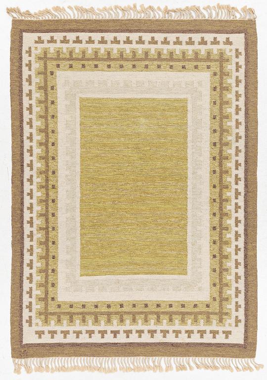 A flat weave carpet, Sweden, second half of the 20th century, c. 230 x 167 cm.