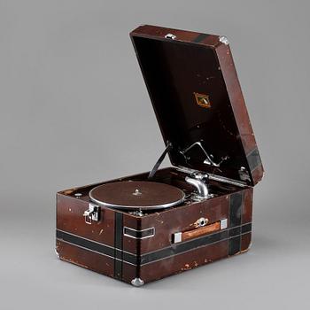 RESEGRAMMOFON, tidigt 1900-tal.