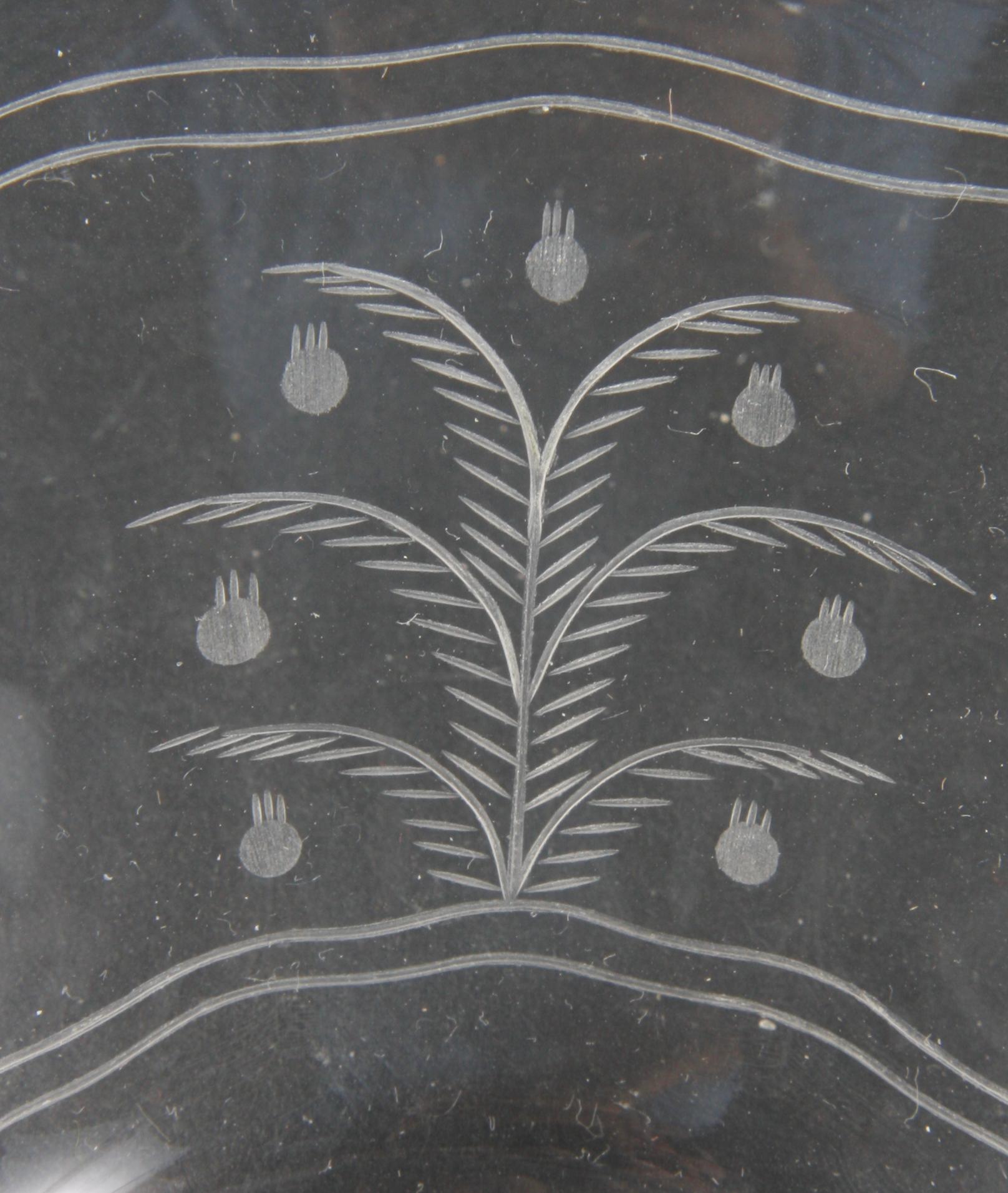 SKÅL PÅ FAT, glas, Orrefors, Edward Hald.