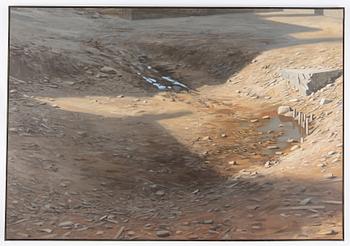 Tommy Hilding, oil on canvas, signed and dated 1982.