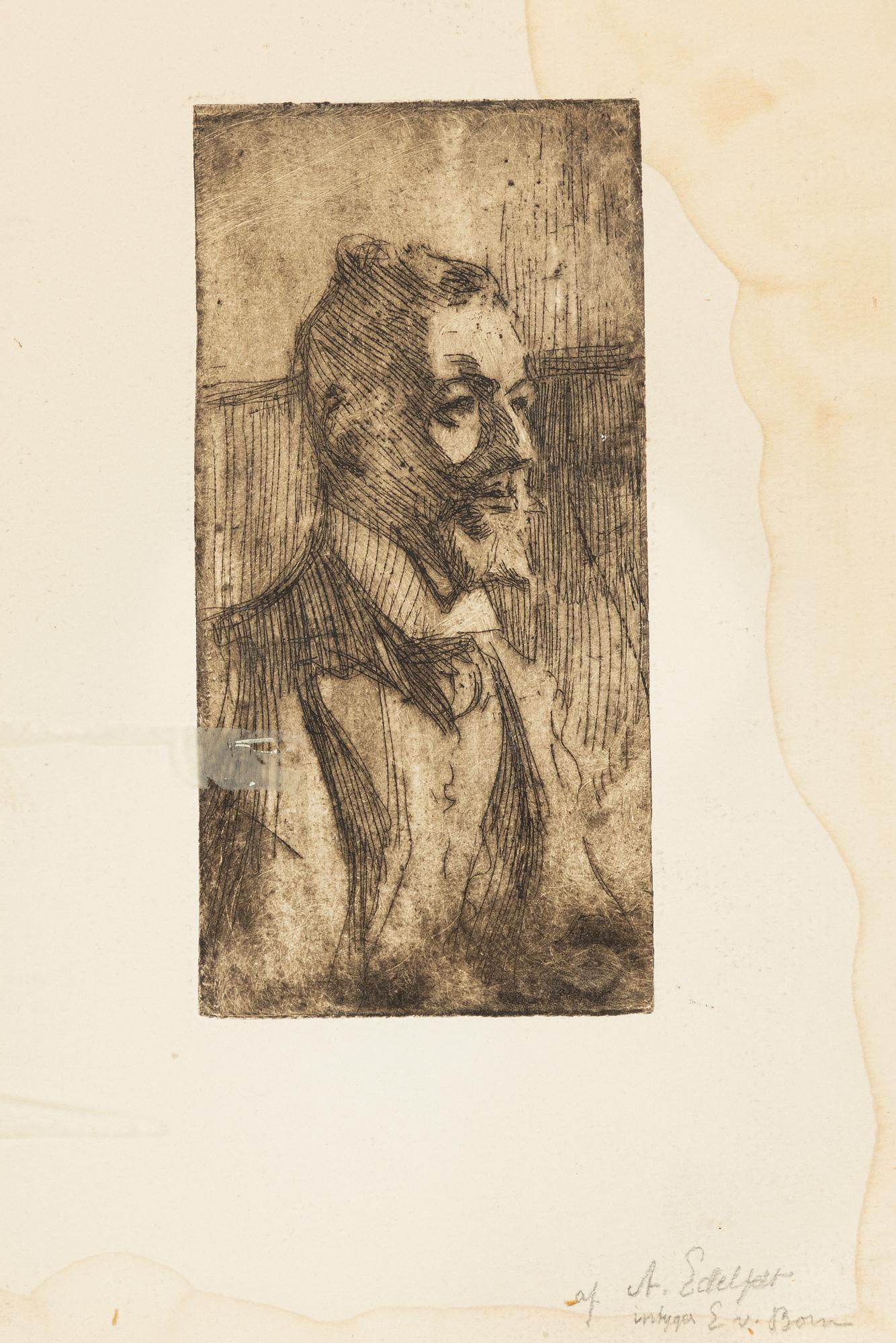 Albert Edelfelt, "Alfred William Finch" (1854-1930).