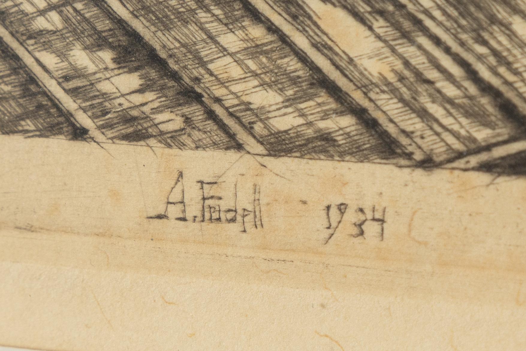 Axel Fridell, "Le Pont Marie".