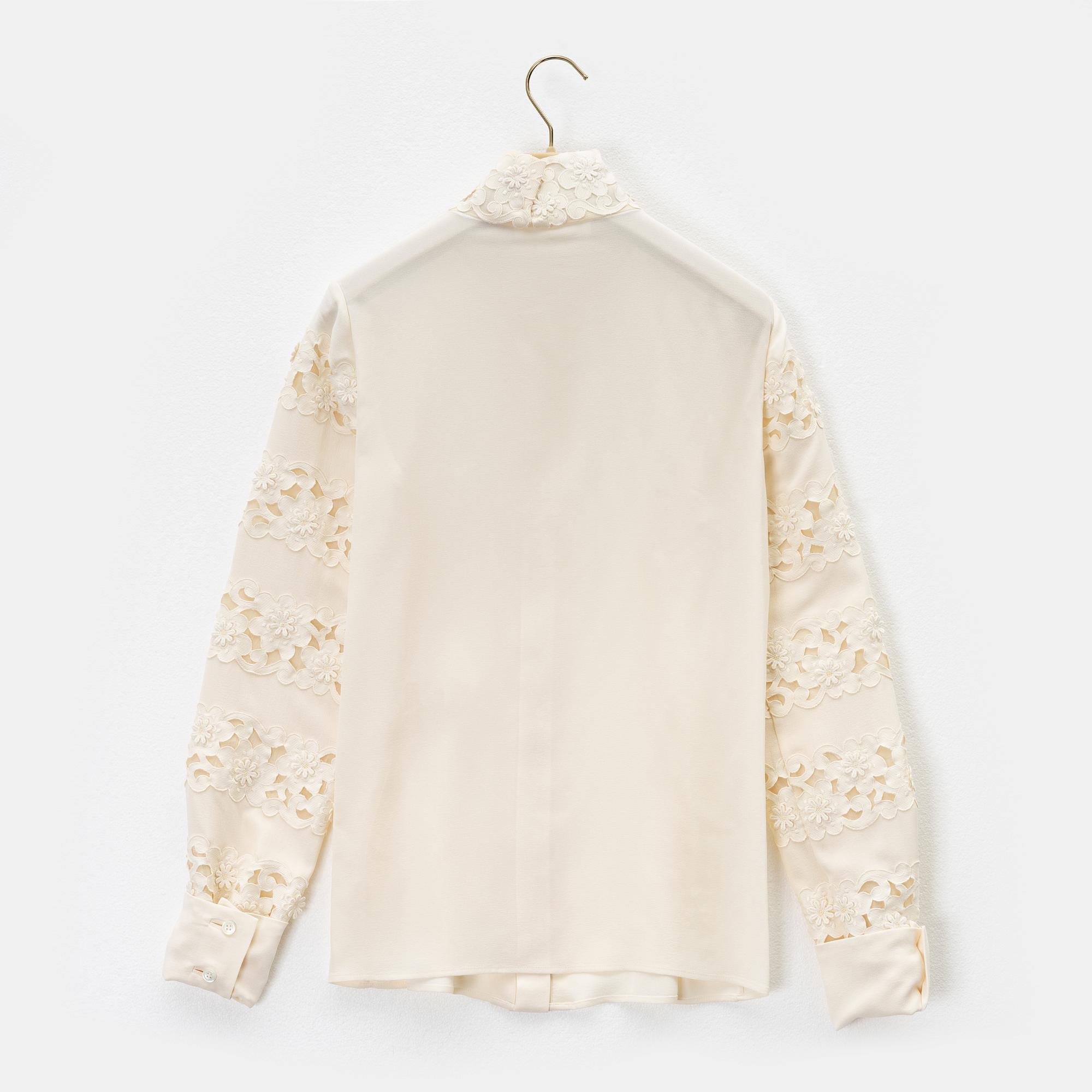 Chloé, a silk blouse, size 34.
