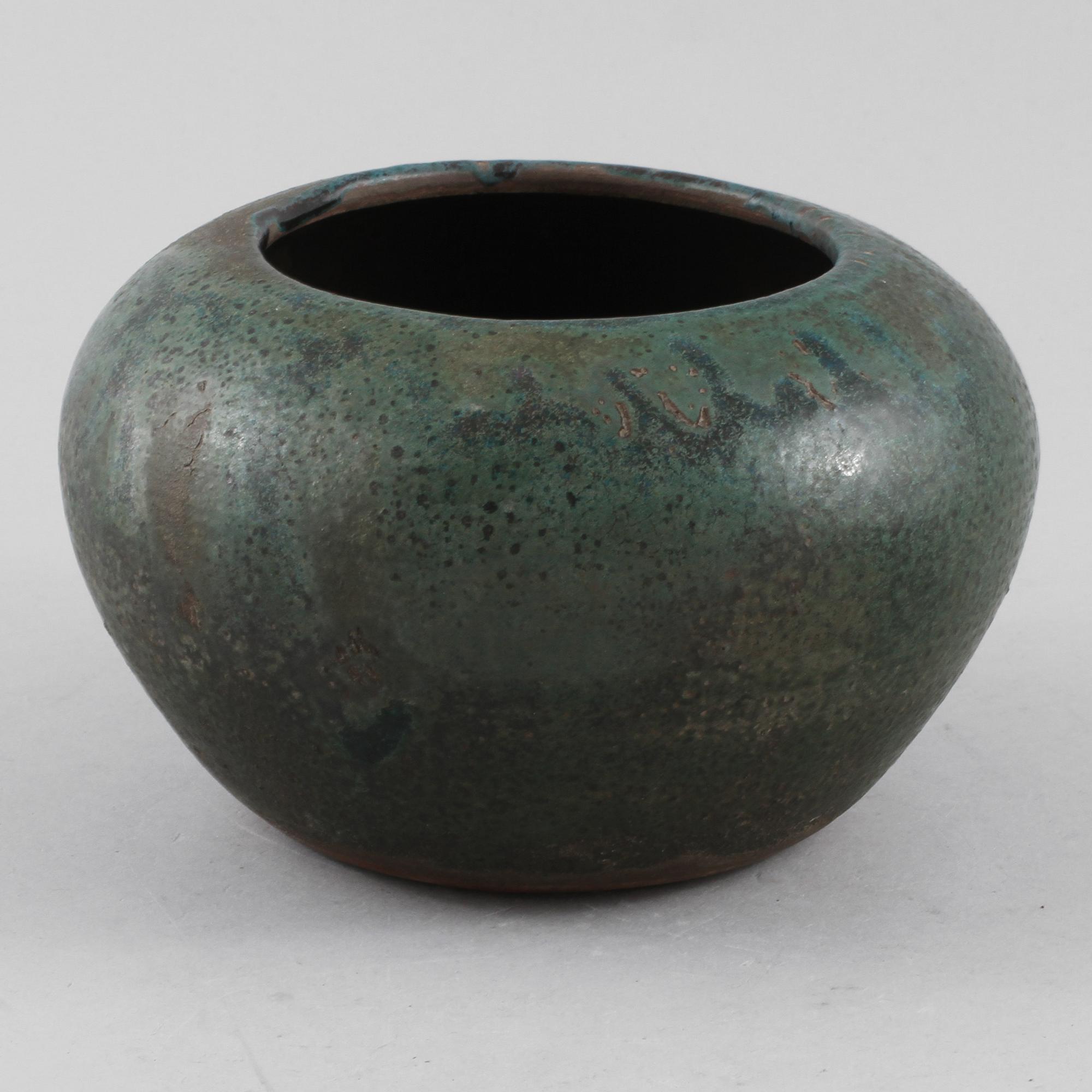 TIGGARSKÅL, keramik, Kina, troligen 1600/1700-tal.