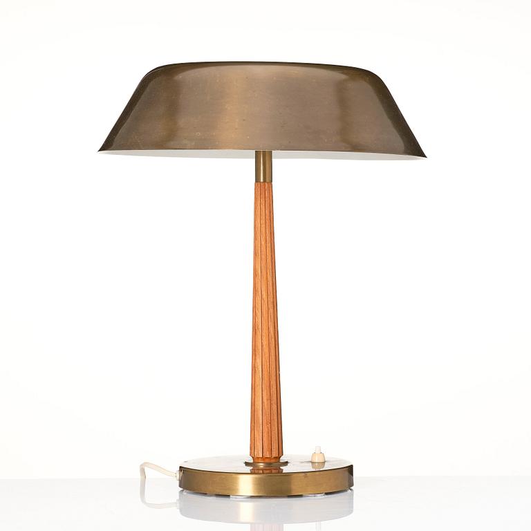 Harald Notini, a table lamp, model '15474', Arvid Böhlmarks lampfabrik, Sweden, 1940s.