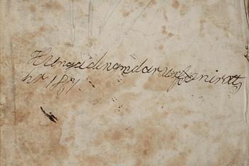 BOK, "Bättrings Basuun...", av M A. Hasselqwist, Stockholm 1680.