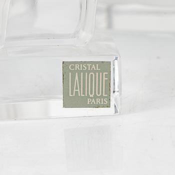 A group of the glass figurines, Lalique, France.