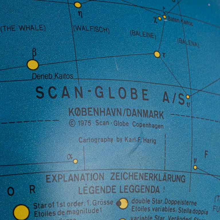 Stjärnglob, Scan-Globe A/S, Köpenhamn, Danmark.