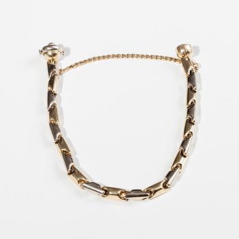 ARMBAND, 14K guld, finska kontrollstämplar 2000. Vikt 13,7 g.