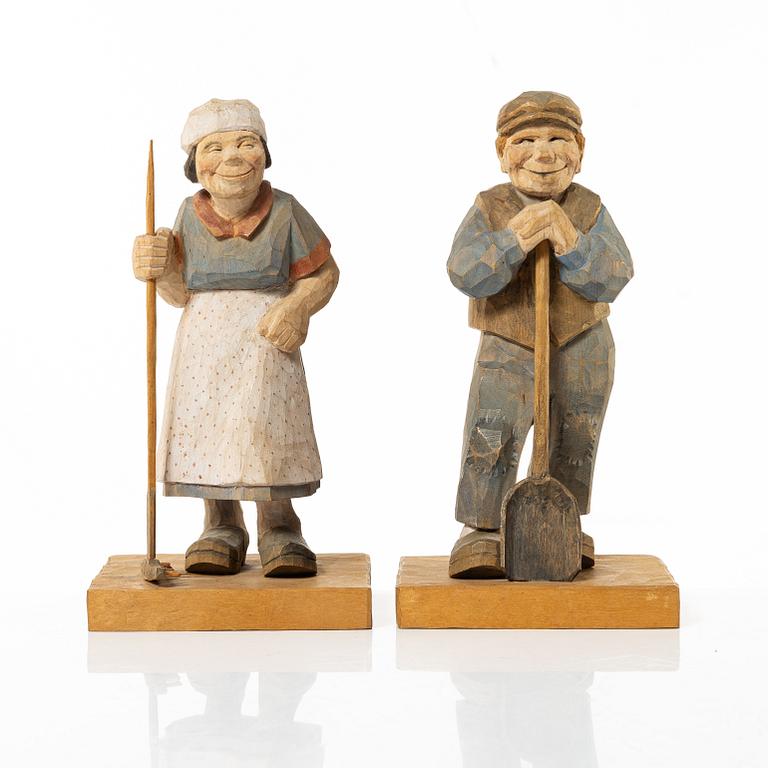 Herman Rosell, An Elderly Couple.