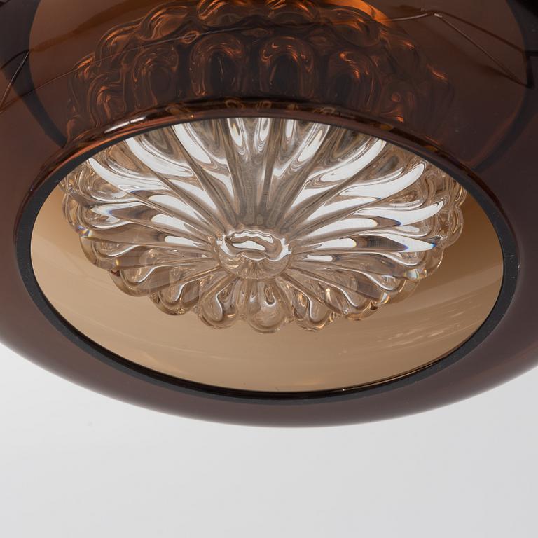 Carl Fagerlund, ceiling lamp, 'Bubblan', Orrefors.