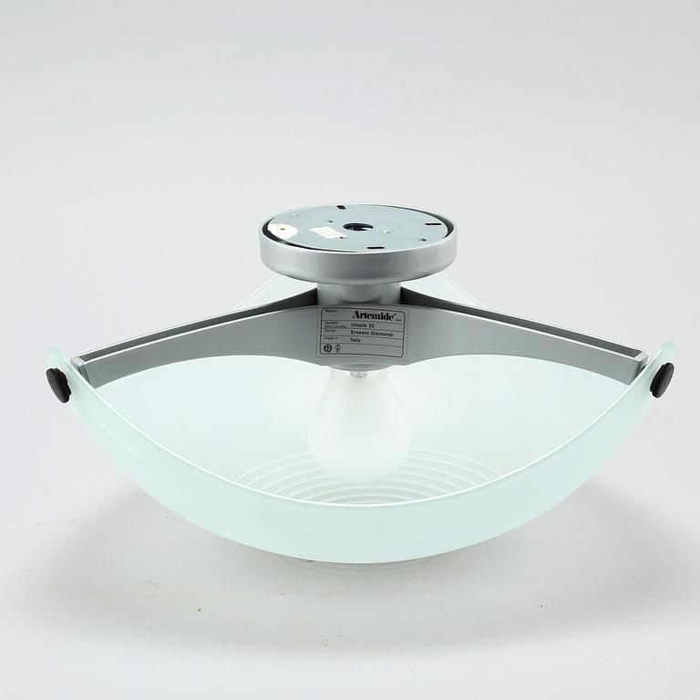 A ceiling / wall lamp, "Utopia 32", by Ernesto Gismondi for Artemide, Italy.