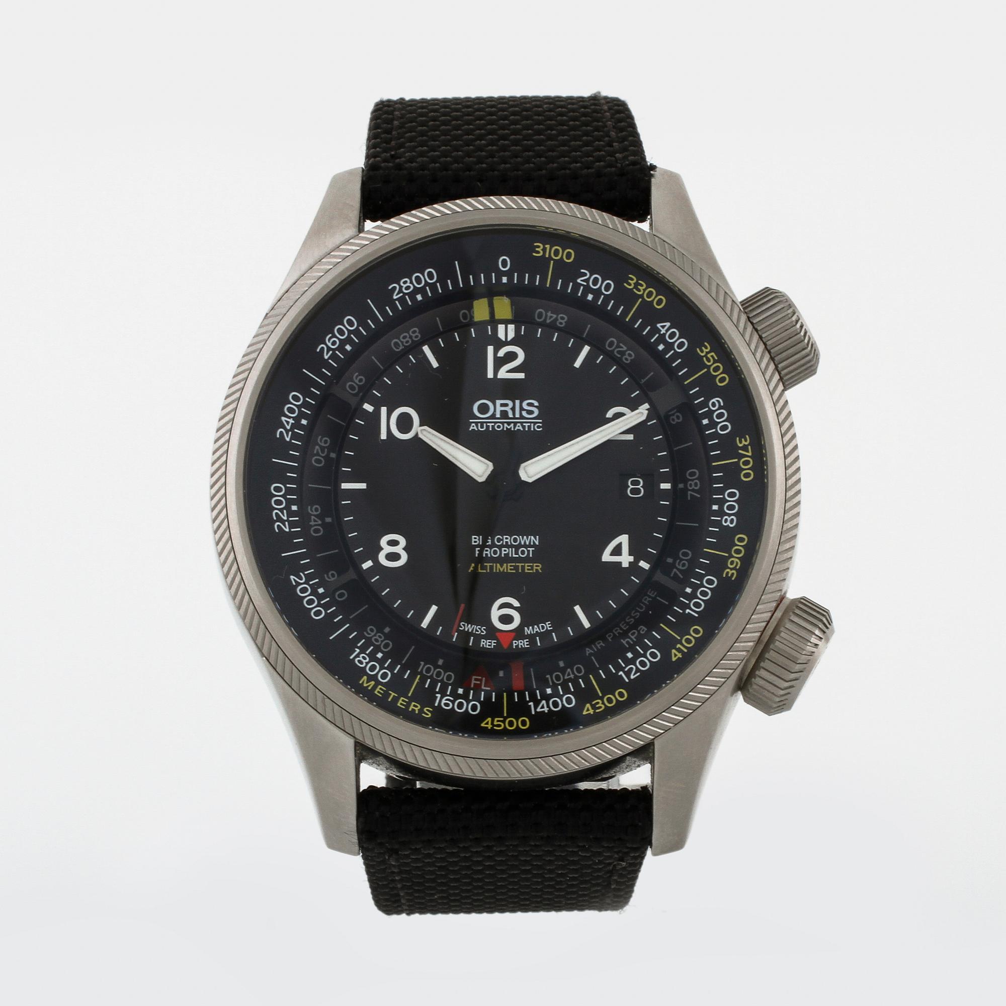 ORIS, Big Crown ProPilot Altimeter, wristwatch, 47 mm.