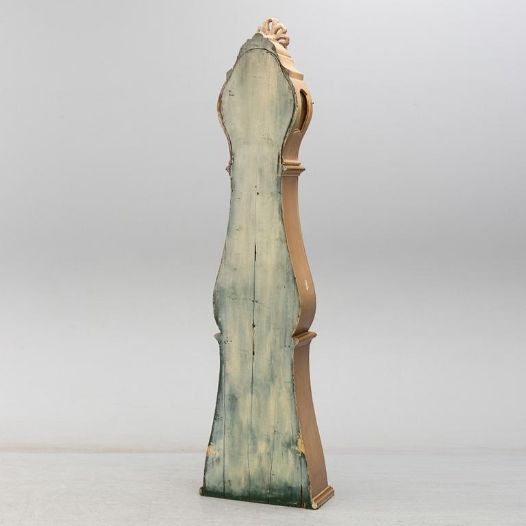 An 18th century rococo longcase clock.