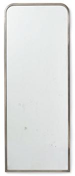 328. A Swedish Modern steel framed mirror, 1930's.