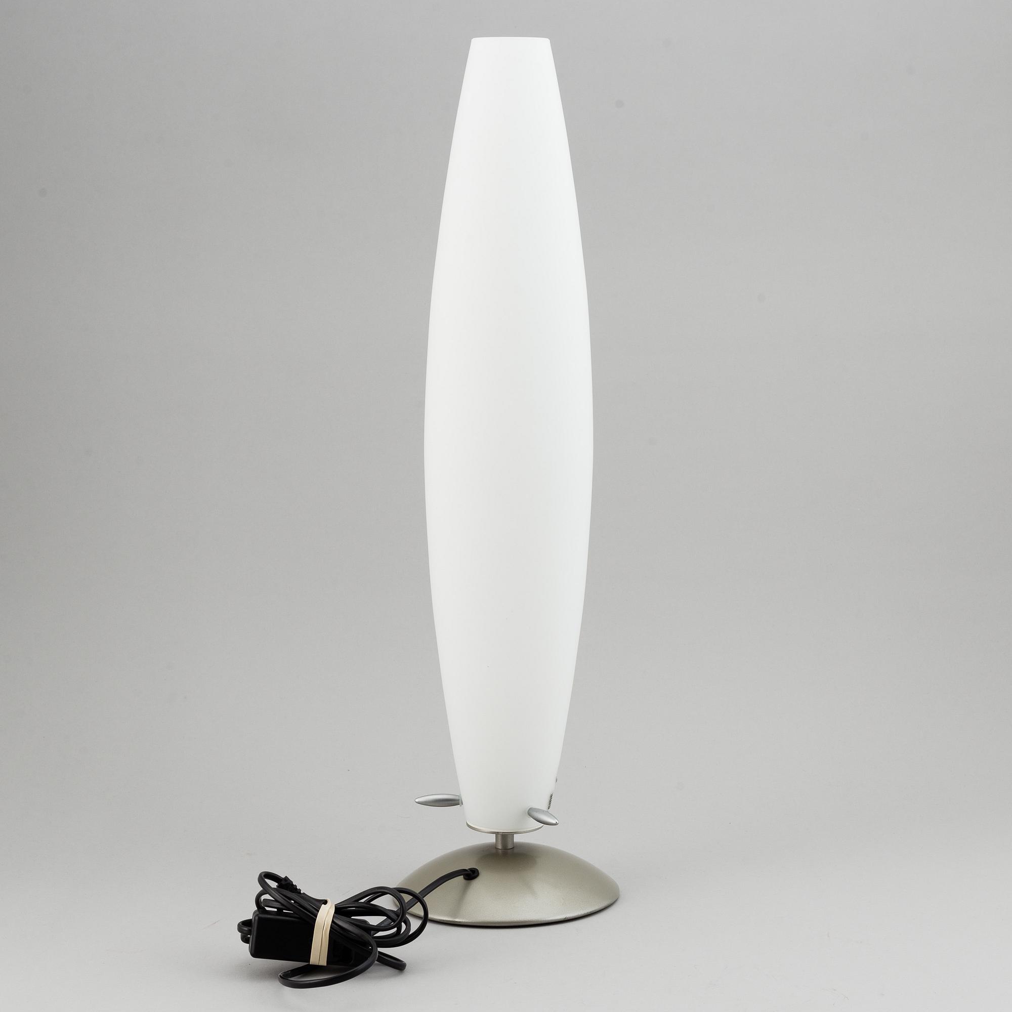 A Vetri Murano, Italy table lamp.