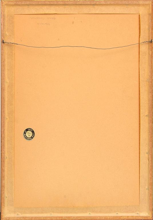 Salvador Dalí, woodcut in color signed and numbered Épreuve D'artiste.