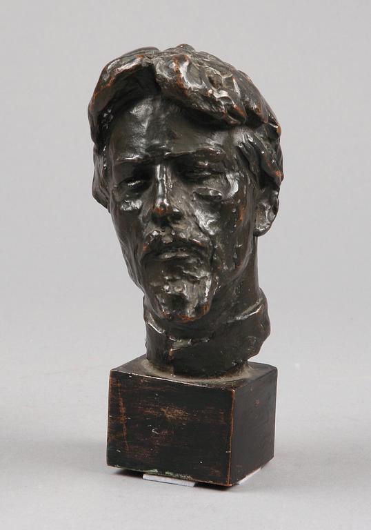 OKÄND KONSTNÄR, skulptur, metall, 1900-tal.