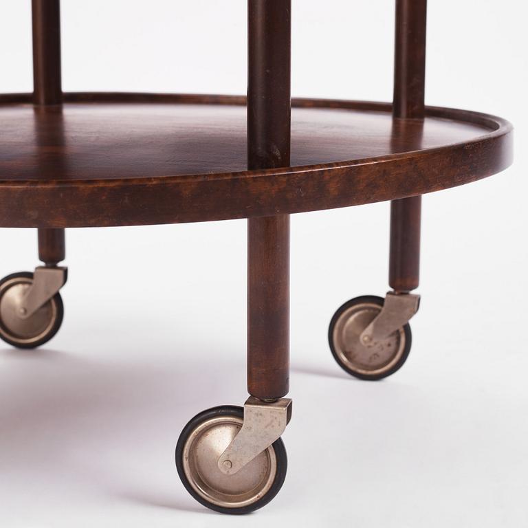 Gemla, a table on castors model "No 121", Diö 1930s.