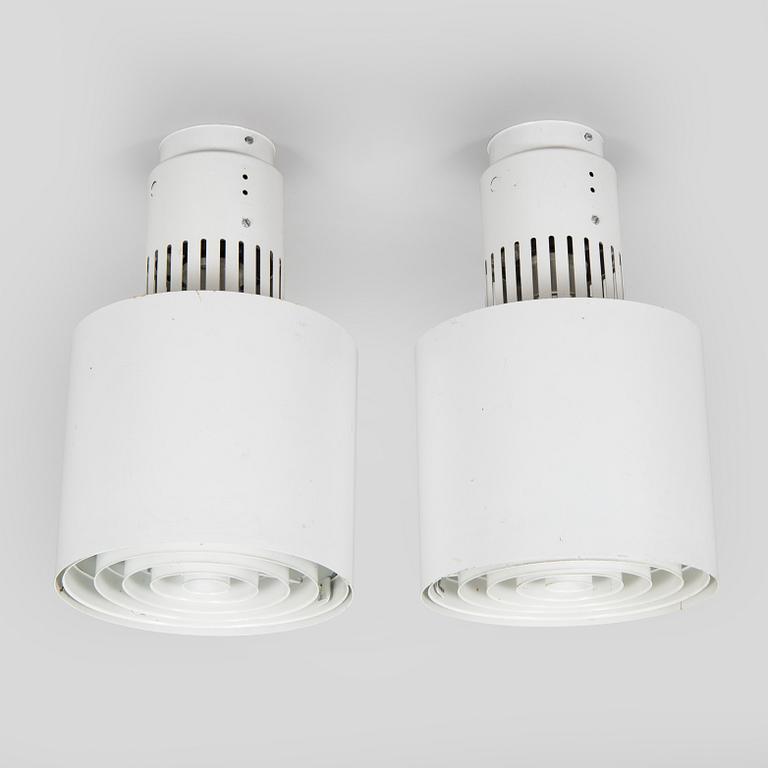 Lisa Johansson-Pape, taklampor, ett par, modell 120-080, Stockmann Orno 1960-tal.