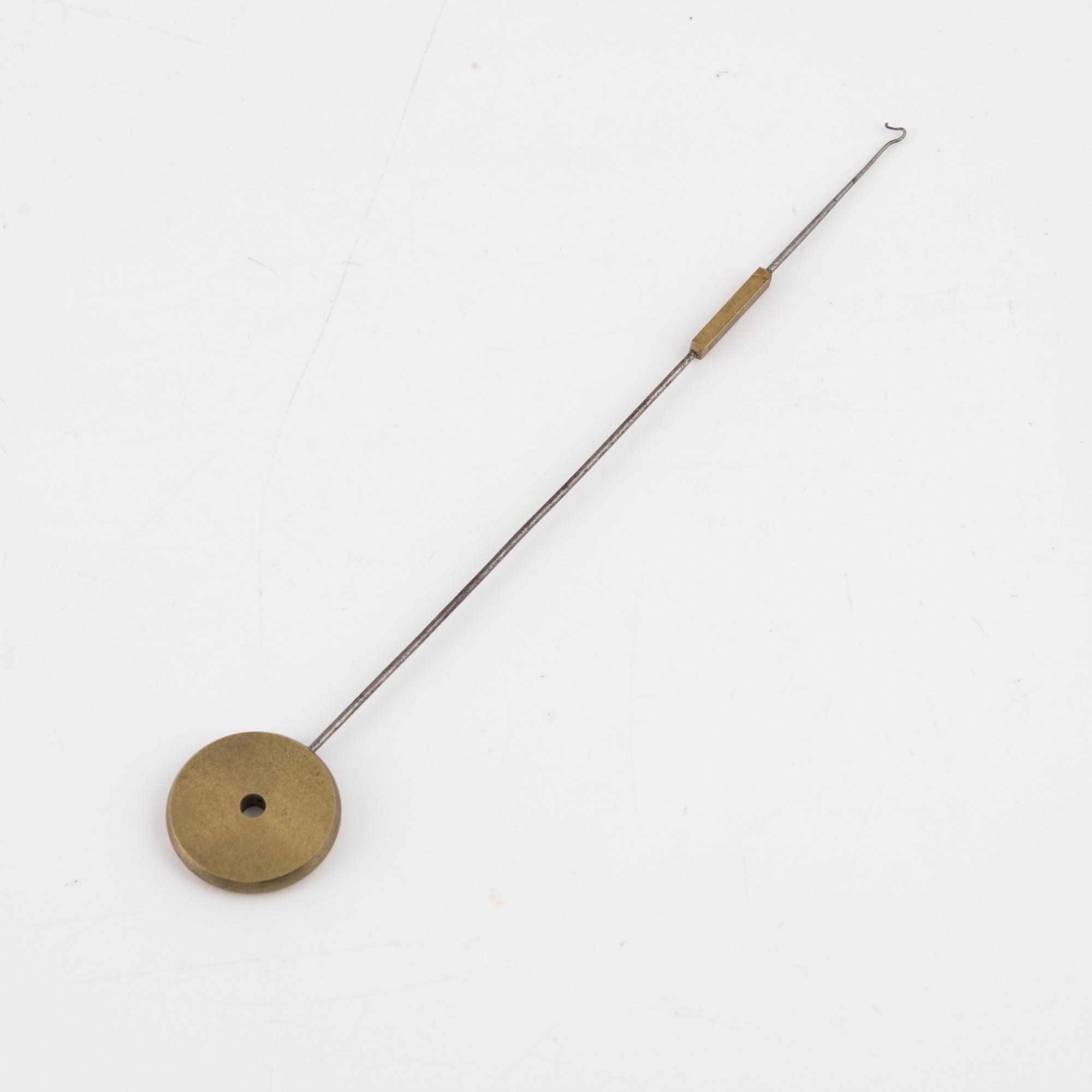 Table pendulum clock, France, mid-19th century.
