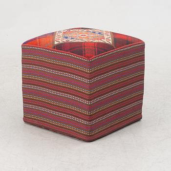 Footstool, oriental, contemporary.