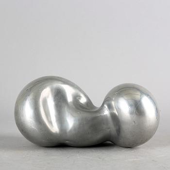 Barbro Bäckström, sculpture, cast aluminum, signed.