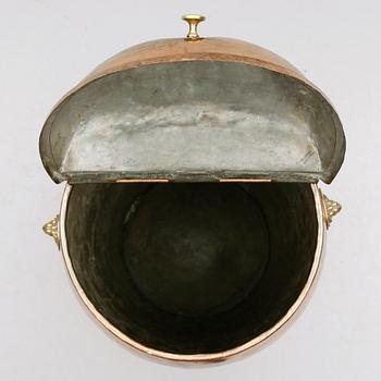 VATTENTUNNA, koppar, sent 1800-tal.