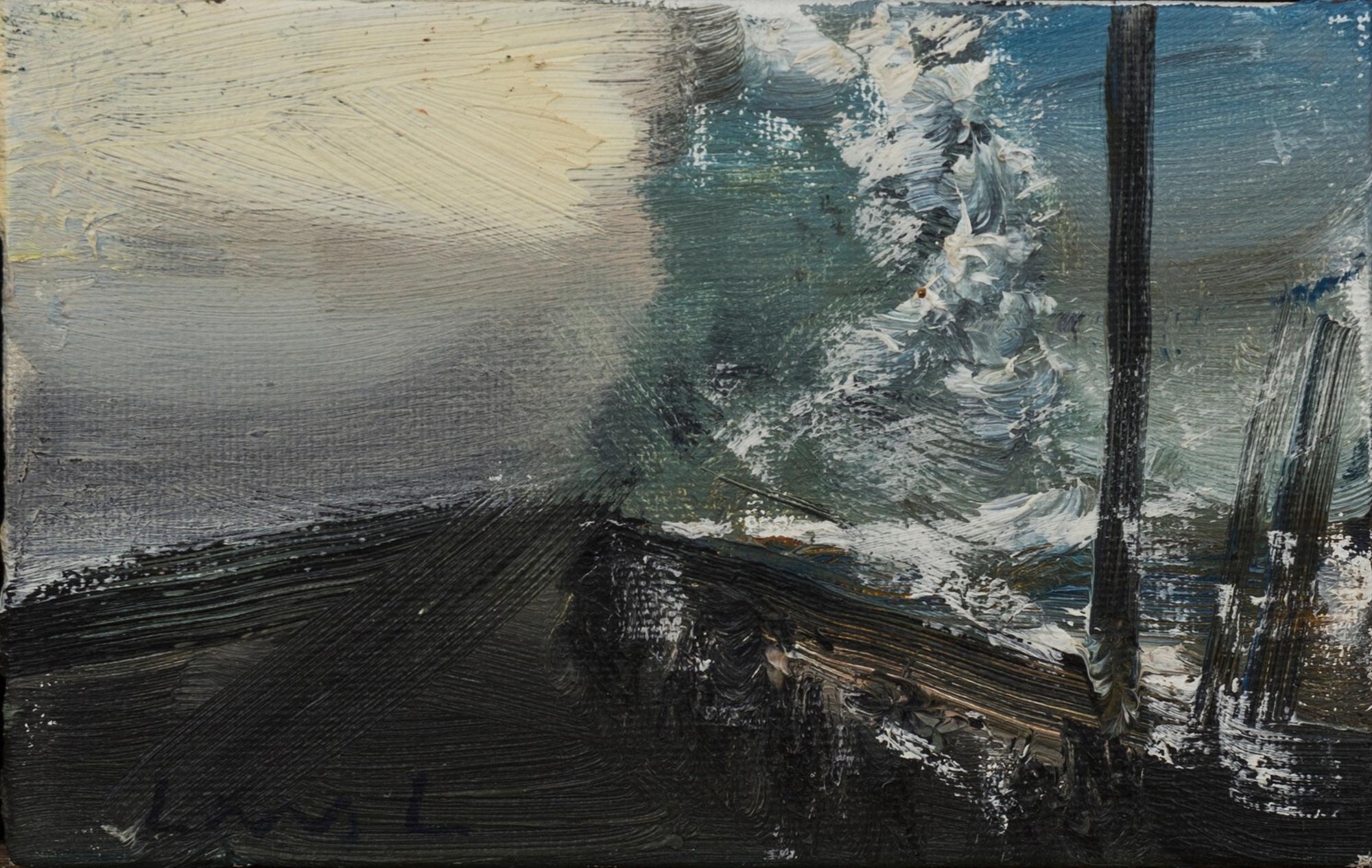 LARS LERIN, olja på duk, signerad.