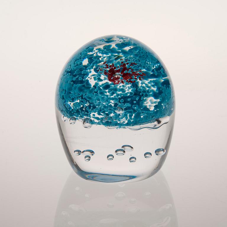 GLASSKULPTUR, signerad "Kari Alakoski, Iittala -99".