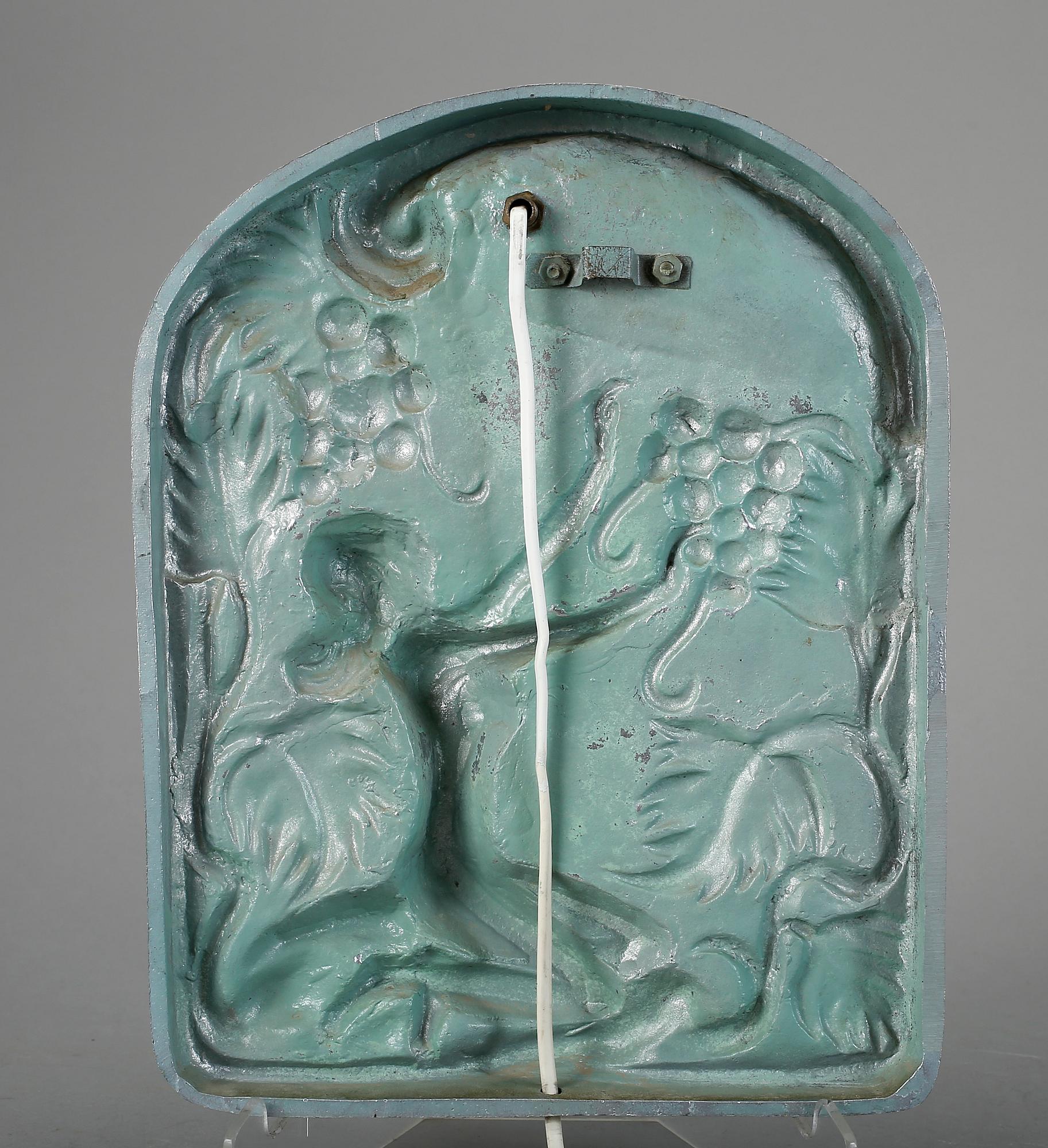 VÄGGLAMPA, art déco, 1930-tal.