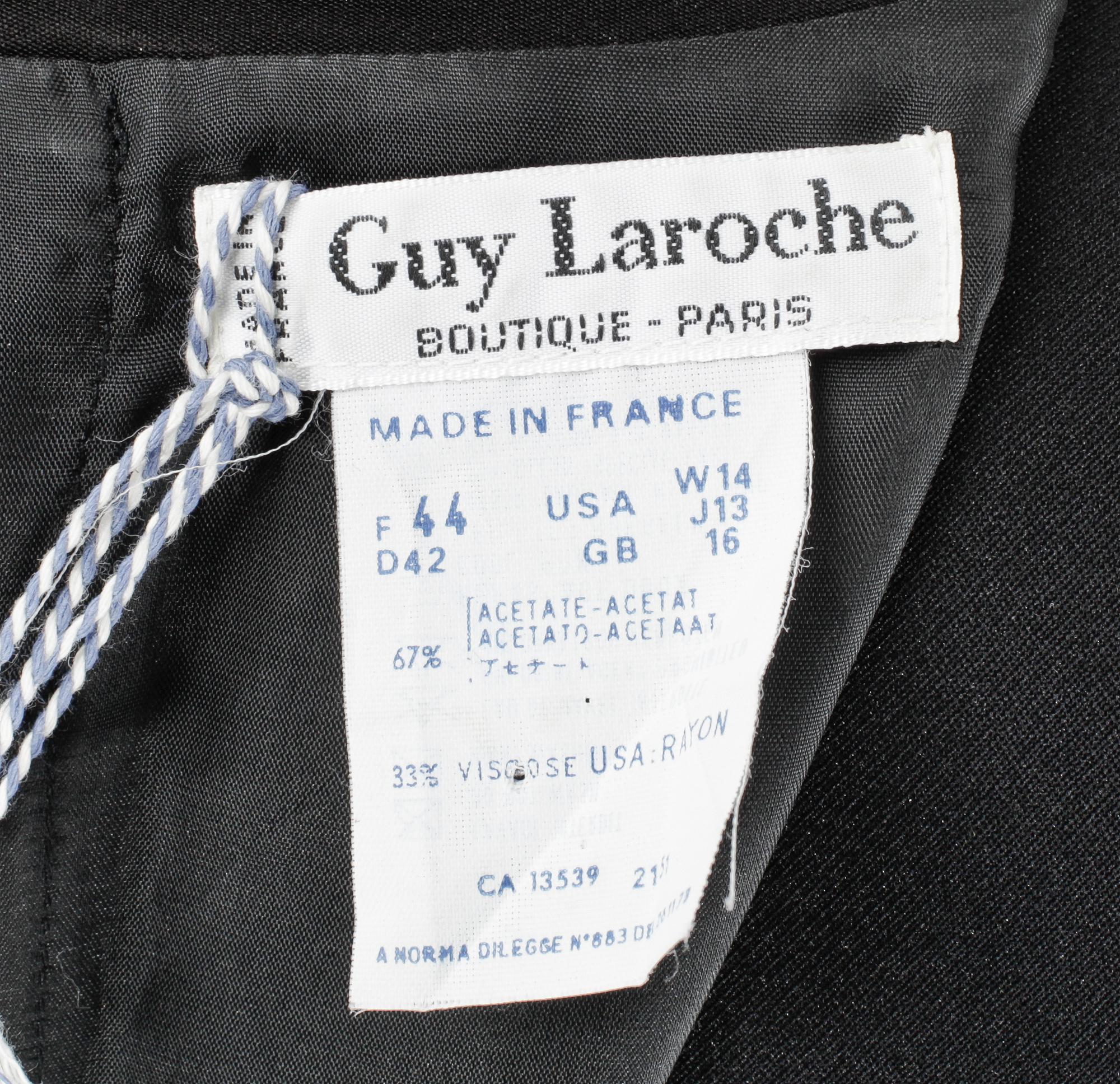 GUY LAROCHE, klänning.