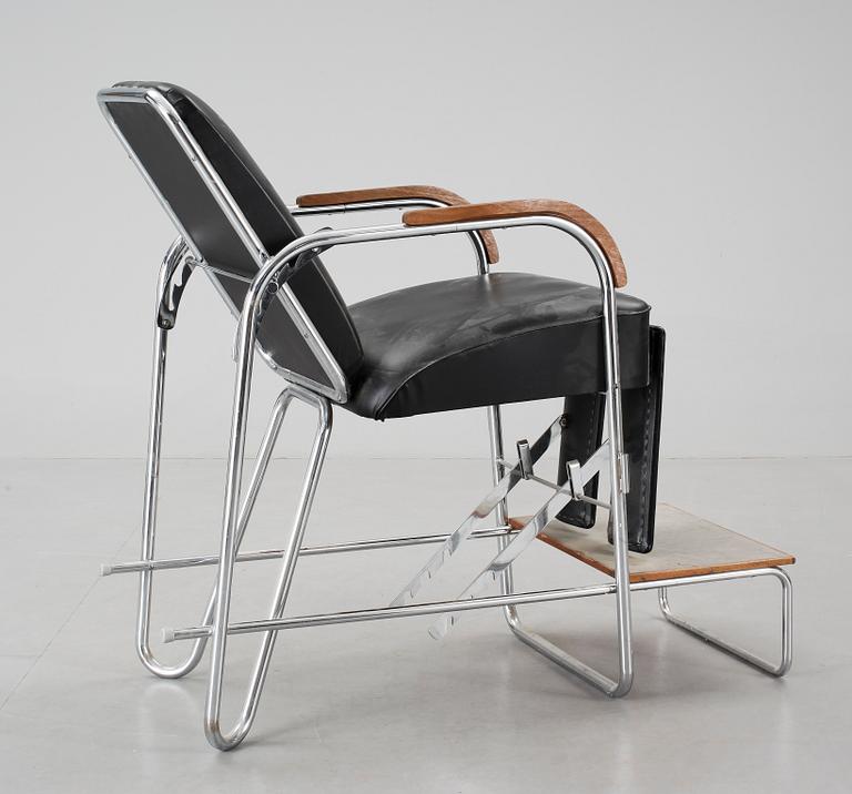 FOTVÅRDSTOL, Danmark, 1940-50-tal,