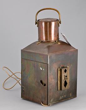 LANTERNA, koppar, 1800-tal.