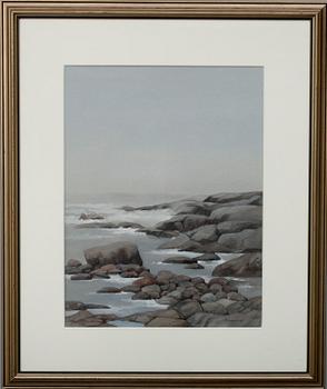 ESKO KOIVUKARI, guassi, sign. ja päiv. -80.