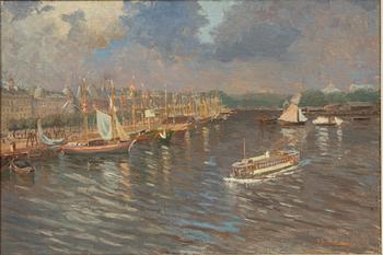 Anund Emanuel, "Nybroviken septemberafton".