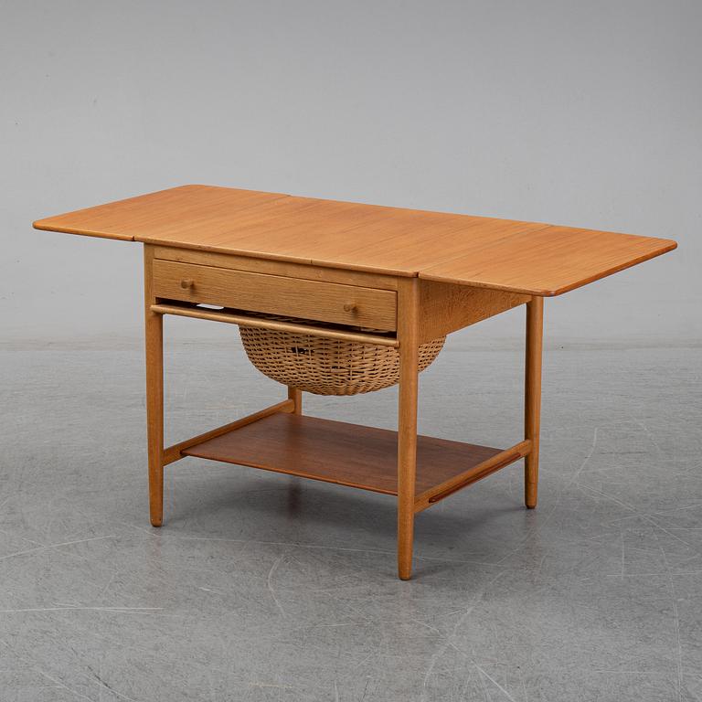 HANS J WEGNER, an oak sewing table "AT-33", Andreas Tuck, Denmark.