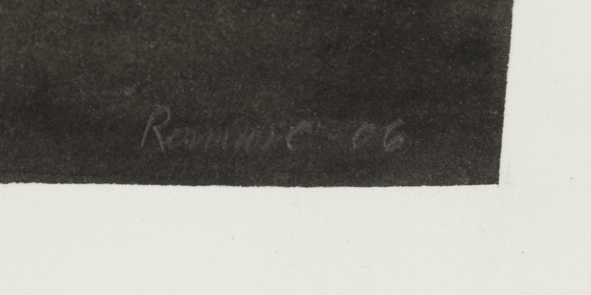 Anders Romare, akvarell, signerad och daterad -06.