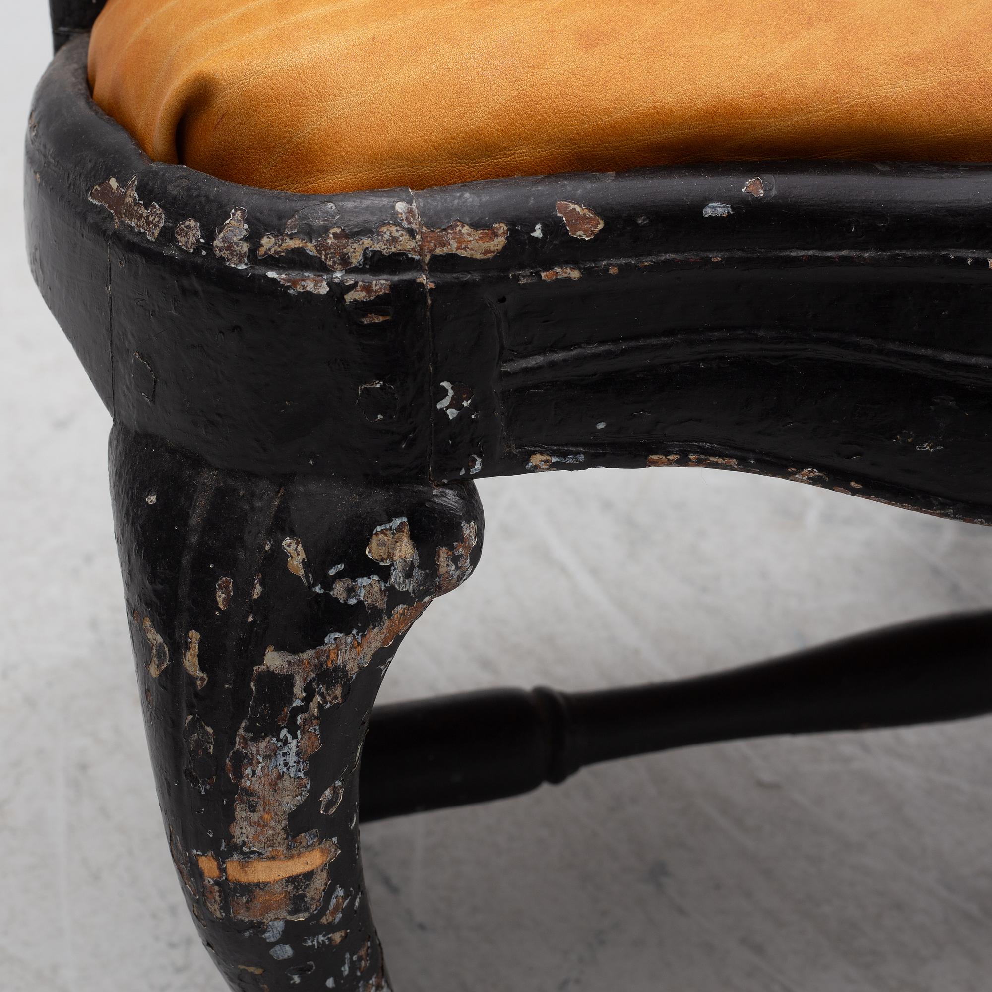 Armchair, Rococo, mid-18th century.