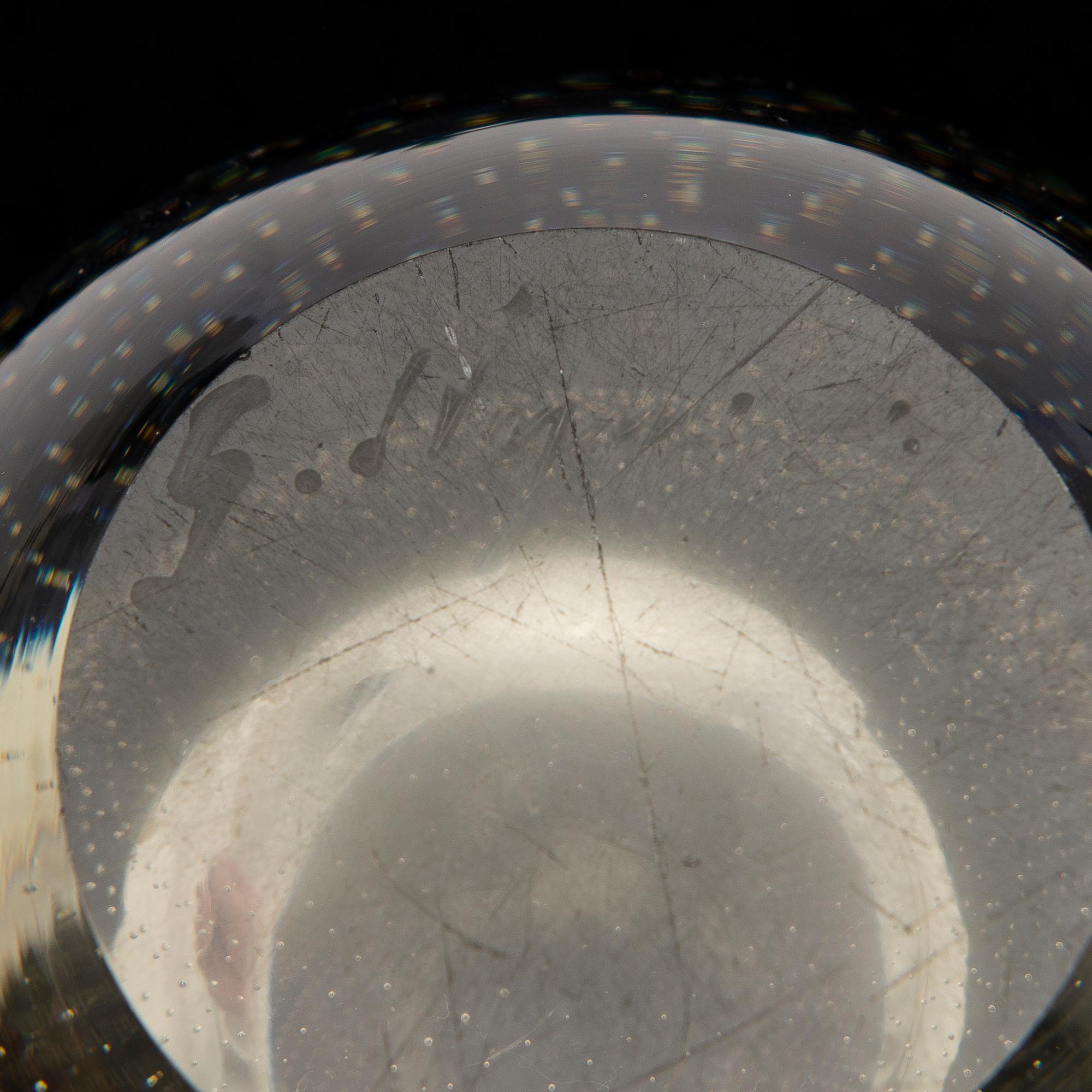 GUNNEL NYMAN, "Huntu", malli GN17. Nuutajärvi, 1940-luku. Signeerattu G. Nyman.