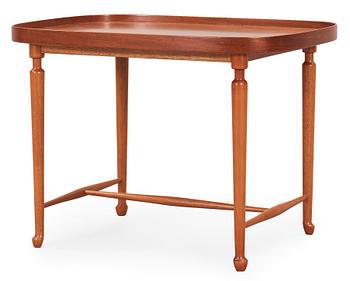 445. A Josef Frank mahogany table model 961, Svenskt Tenn, Sweden.