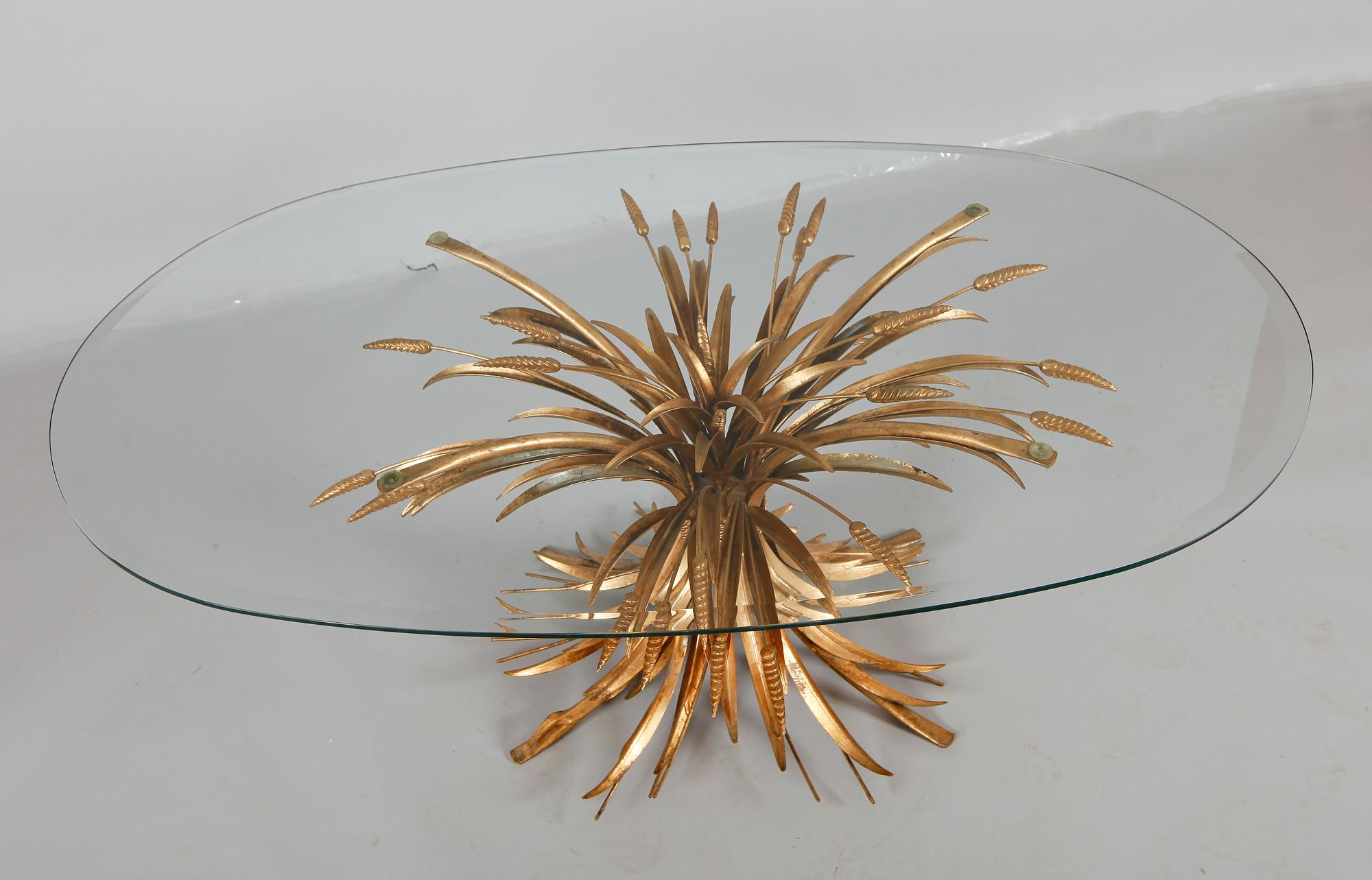SOFFBORD, glas, sent 1900-tal.