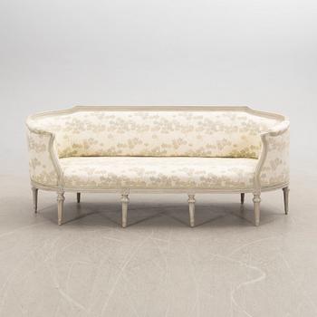Bathtub sofa, late Gustavian style, early 20th century.