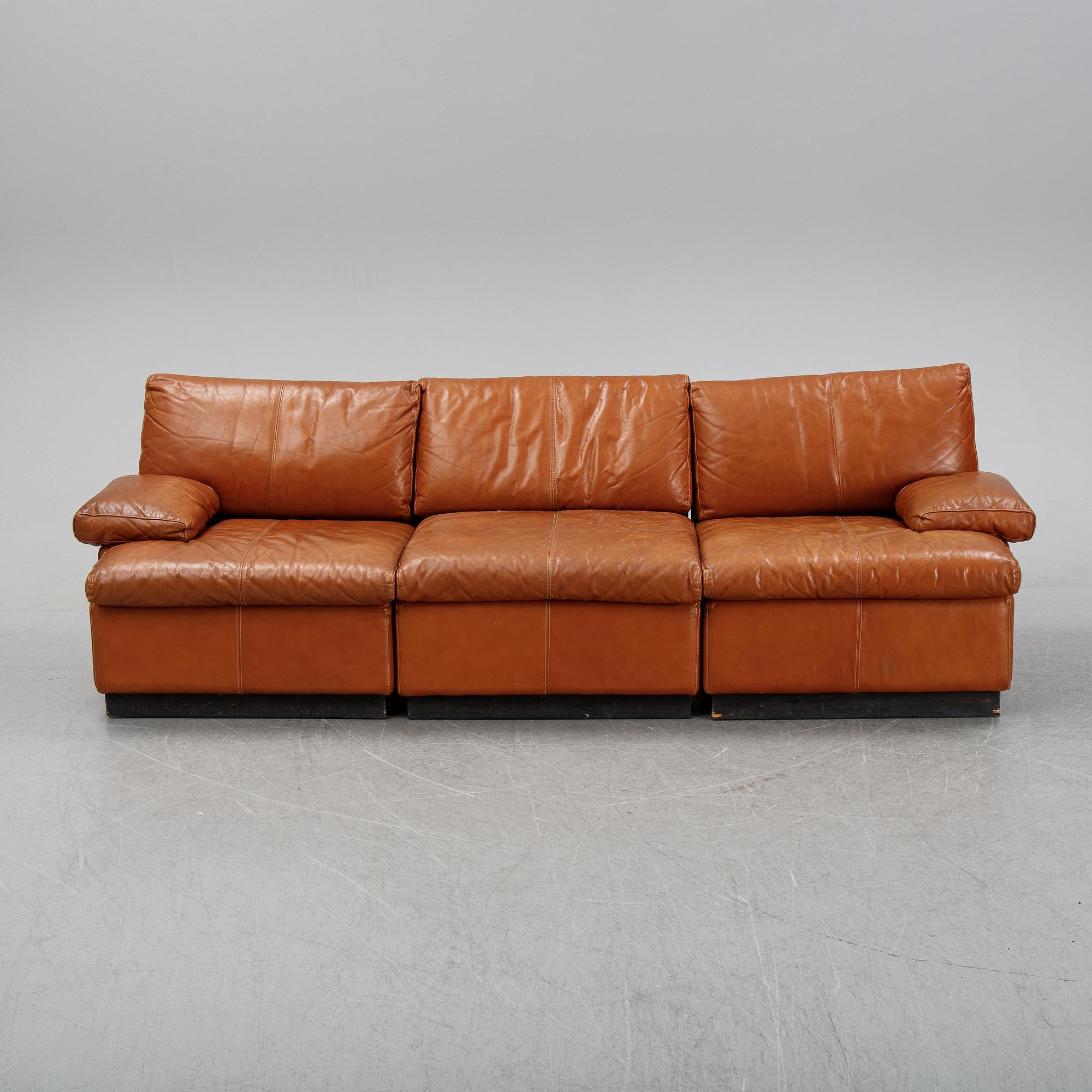 A sofa by OY BJ Dahlqvist AB, for BD Furniture, Jakobstad, Finland, second half of the 20th Century.