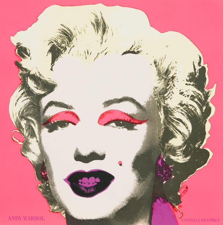ANDY WARHOL, "MARILYN (ANNOUNCEMENT)".