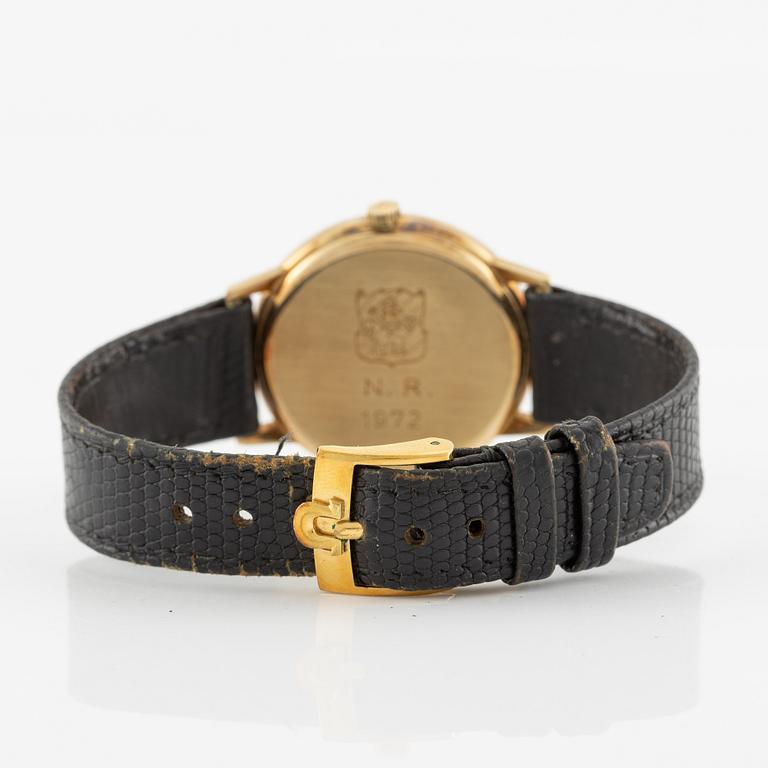 Omega, Genève, wristwatch, 33 mm.