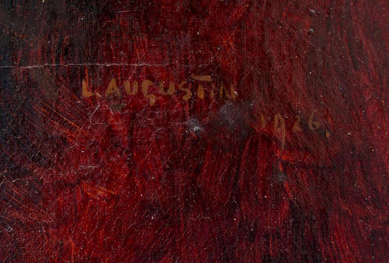 Ludwig Augustin, STILLEBEN MED KINESISKA FÖREMÅL.