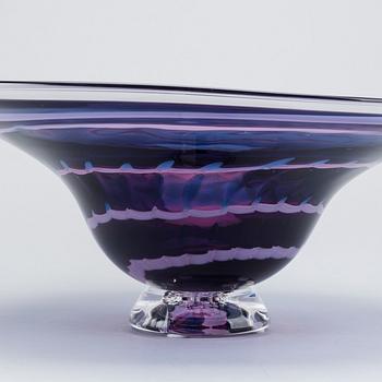 A LINDSHAMMAR BOWL not signed.